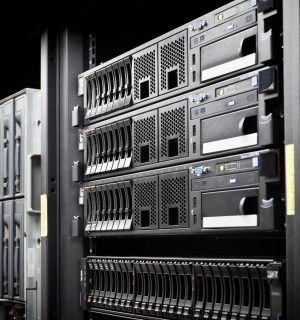 Server Rack hard disks